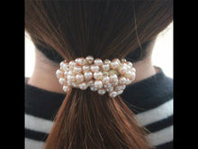 ‘Belle’Beaded Scrunchie in many colours