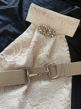 HHD Dressage Euro Stock Tie ‘Helena, in Gold