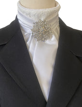 HHD Dressage Equestrian Euro Stock Tie ‘ La Rochelle’ in Lace