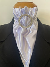 HHD White or Cream Dressage Euro Stock Tie ‘Lucy’