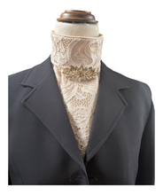 HHD Dressage Euro Stock Tie ‘Helena, in Gold