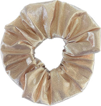 HHD ‘Bonny’ Hair Dressage Show Rider  Scrunchie in Rose Gold , Silver or Gold Lame