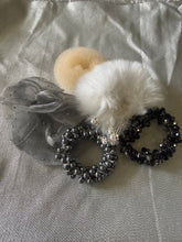 HHD The Grey & White Hair Accessory Kit with Crystals