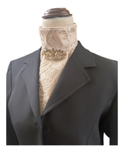 HHD Dressage Euro Stock Tie ‘Helena, in Gold