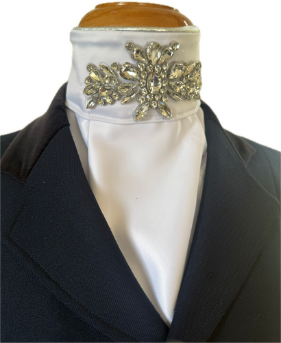 HHD Dressage Euro Crystal Stock Tie ‘Anais’
