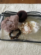 HHD The Brown Hair Accessory Kit with Crystals & Pearls