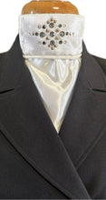 HHD Dressage Plastron Stock Tie ‘Anais’ Swarovski Crystals