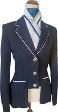 HHD Cutaway Stretch Dressage Jacket Coat White Contrast/Pre Order
