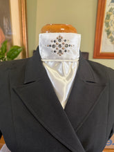 HHD Dressage Plastron Stock Tie ‘Anais’ Swarovski Crystals