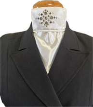 HHD Dressage Plastron Stock Tie ‘Anais’ Swarovski Crystals