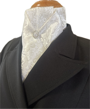 HHD ‘Clara’ Equestrian Dressage Stock Tie Embossed Satin