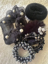 HHD The Black Hair Accessory Kit with Pearls