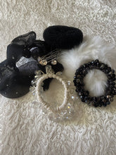 HHD The Black & White Hair Accessory Kit with Crystals