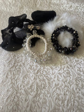 HHD The Black & White Hair Accessory Kit with Crystals