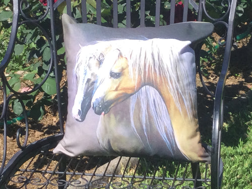 Welsh Pally Mountain Pony Cushion