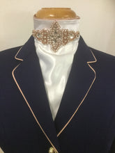 HHD BB Dressage Euro Stock Tie In Rose Gold