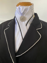 HHD Show Riding Dressage Stretch Jacket Navy Blue or Black with  Silver