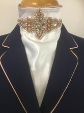 HHD BB Dressage Euro Stock Tie In Rose Gold