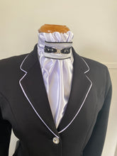 HHD Stretch Dressage Jacket Coat White Contrast