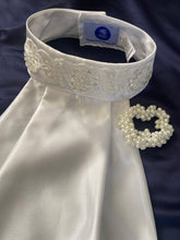 HHD Ivory Euro Dressage  Stock Tie ‘Helena’ Pearls and Sequins