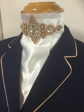 HHD BB Dressage Euro Stock Tie In Rose Gold