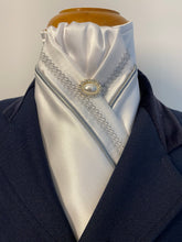 HHD White or Ivory Chain Embroidered Custom Stock Tie / Many Colour Options
