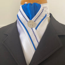 HHD White or Ivory Embroidered Custom Stock Tie / Many Colour Options